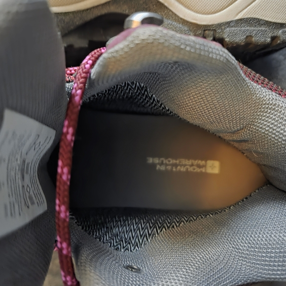 Women's Mountain Warehouse Burgundy Hiking Boots - Picture 2 of 13